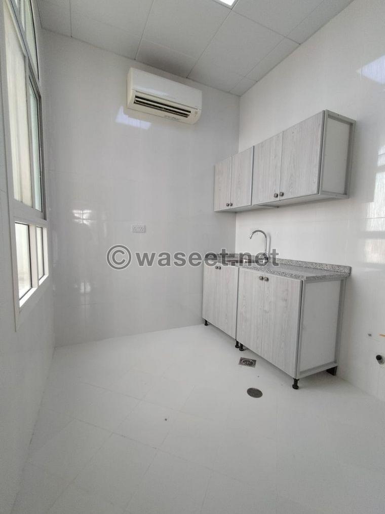 A room and a hall with a balcony for rent in Khalifa A 1