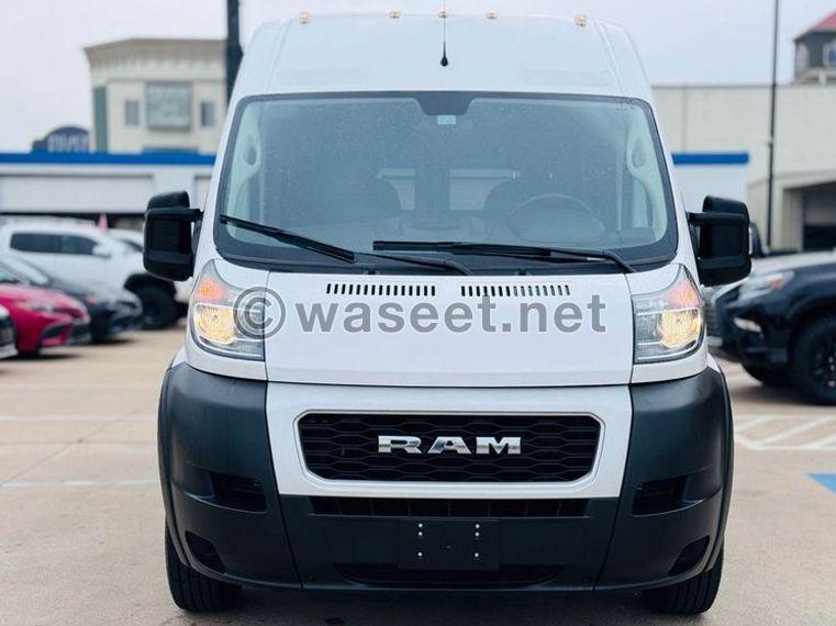 2021 Ram Promaster truck in good condition  0