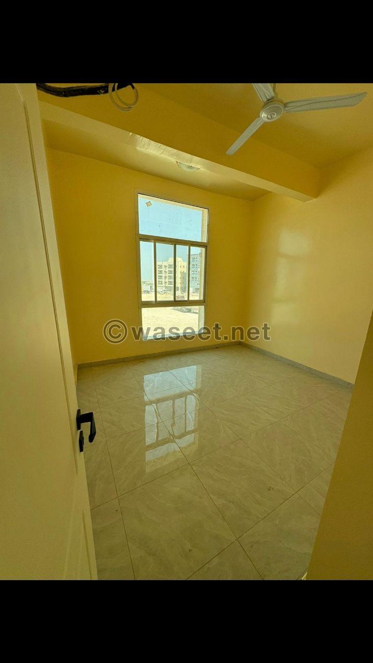 For annual rent in Ajman, two rooms and a hall in Al Jurf 5