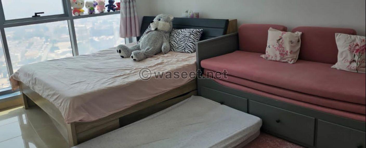 sofa and big bed for sale 3
