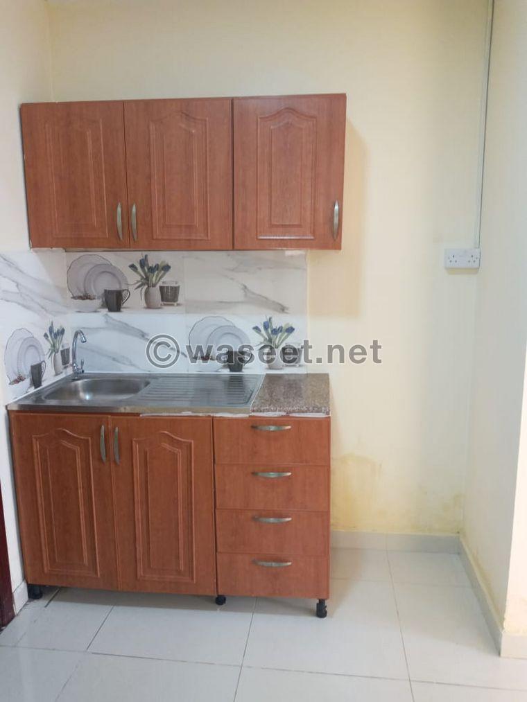 For rent a studio in Al Nahyan camp 3