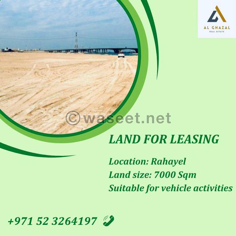 Land for Leasing  0