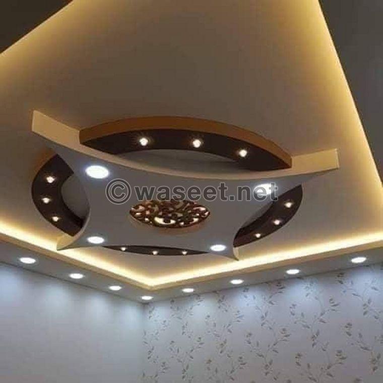 Implementing all interior decoration works 0