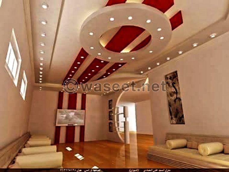 Implementing all interior decoration works 1