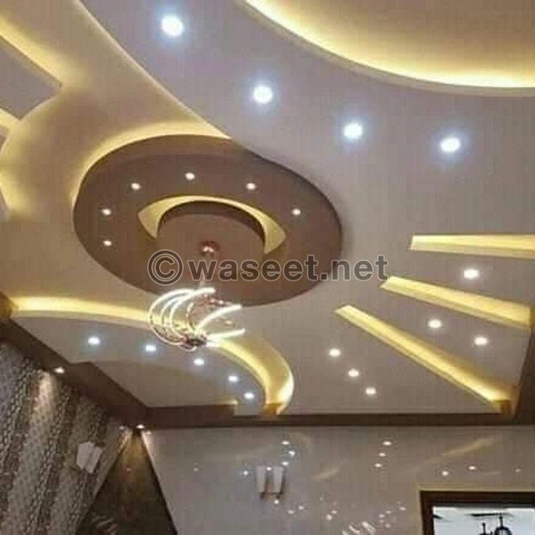 Implementing all interior decoration works 2