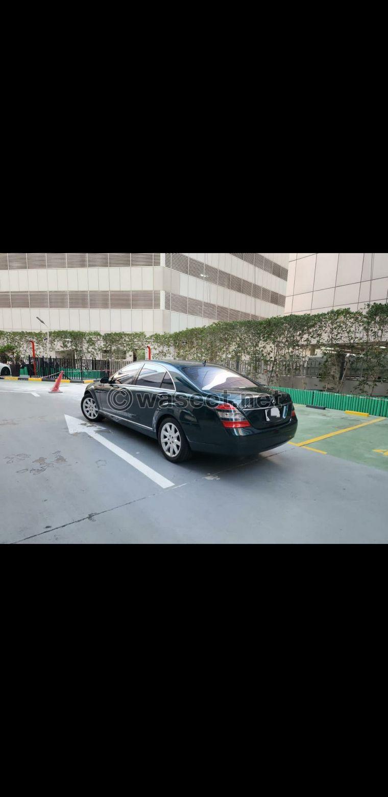 For sale Mercedes S 550 model 2007 2