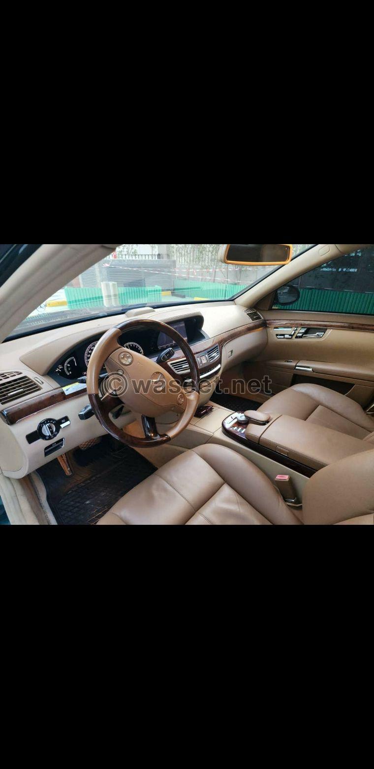 For sale Mercedes S 550 model 2007 3