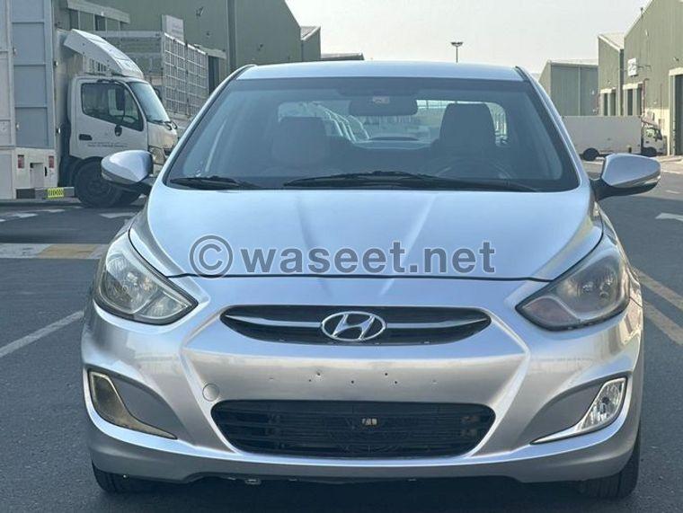 Hyundai Accent model 2016 0