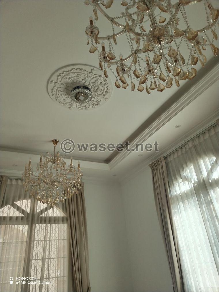 Five new chandeliers with warranty 2