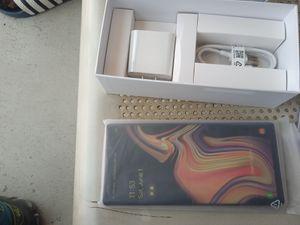 Samsung Galaxy Note 9 in very excellent condition 