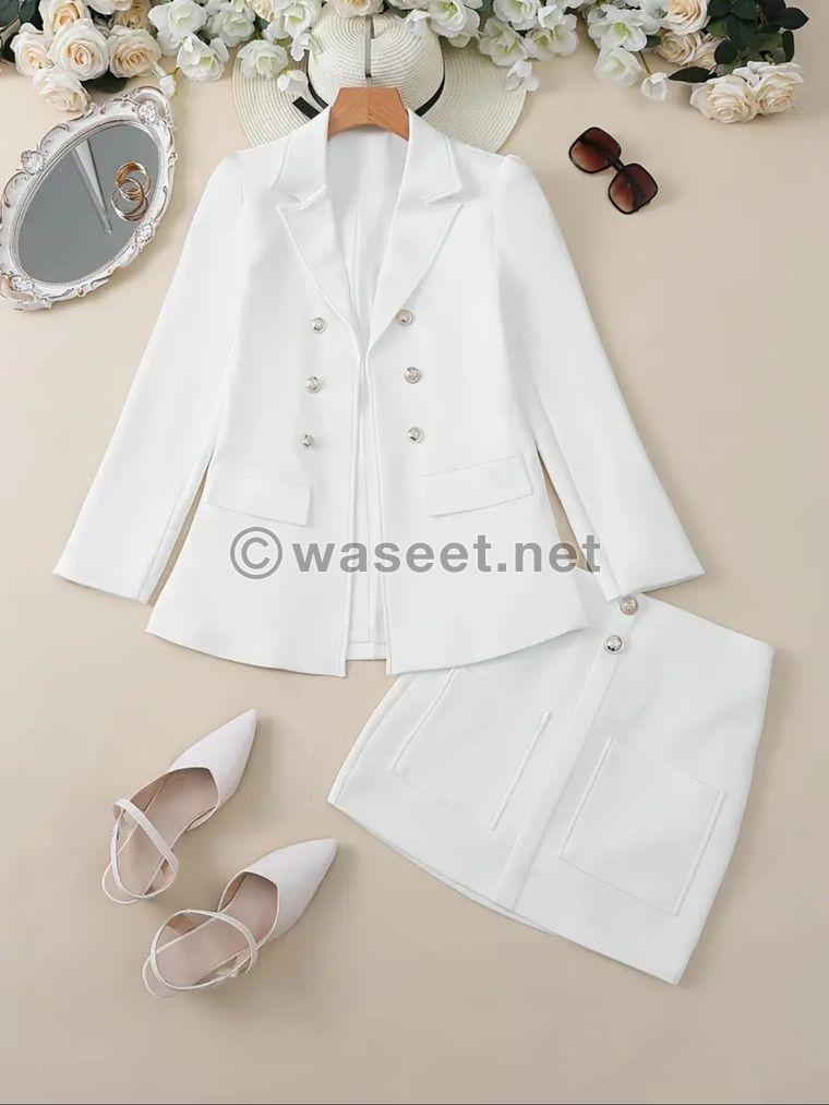 VIP women's white suit 0