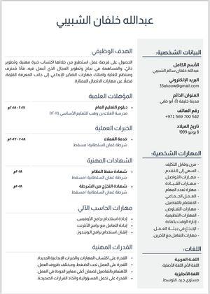 Looking for a job in any emirate.