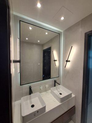 Making glass mirrors of the best quality and the lowest price