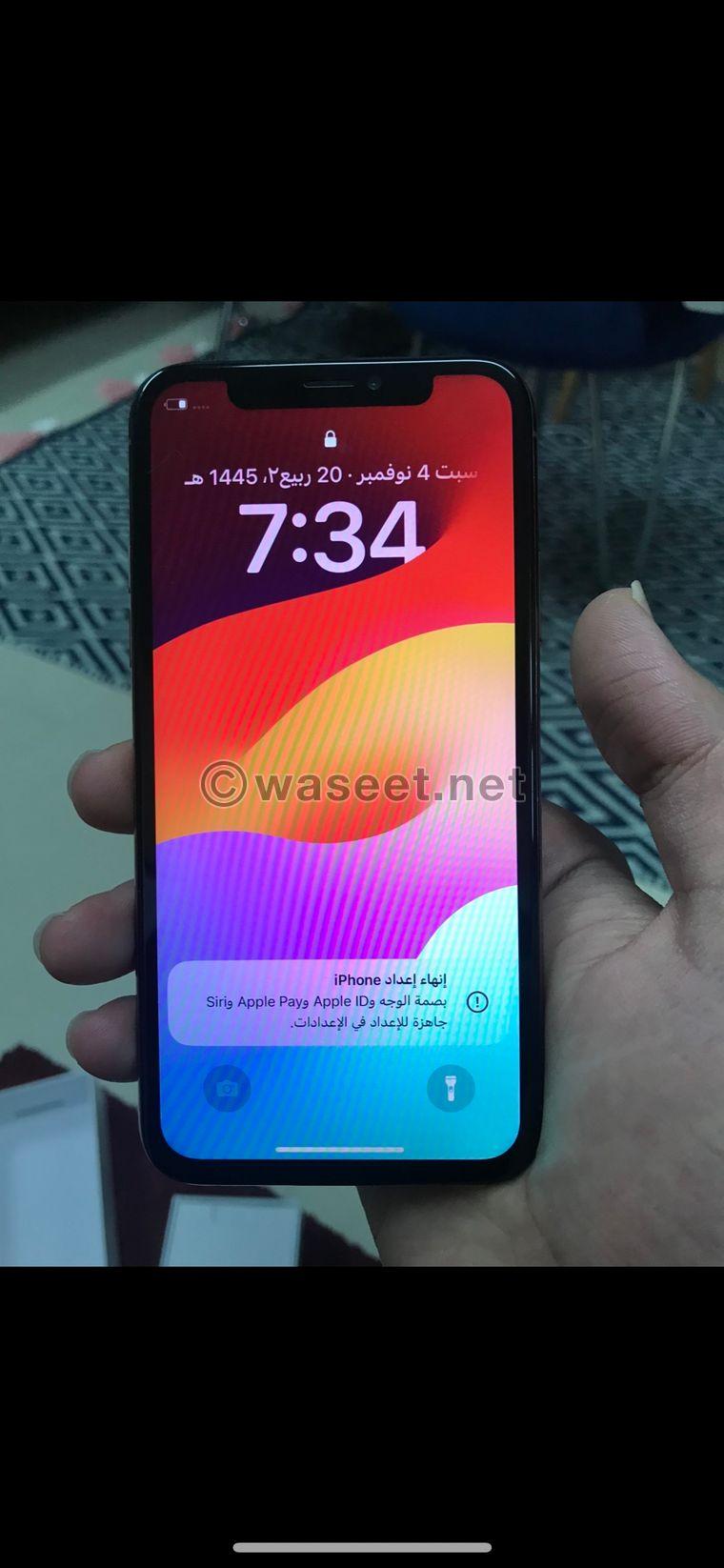 للبيع ايفون xs  5