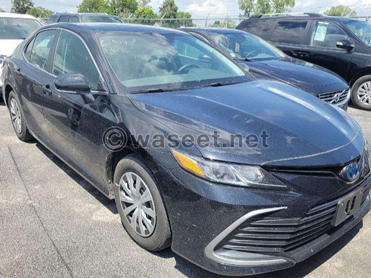 2022 TOYOTA CAMRY LE HYBRID  0