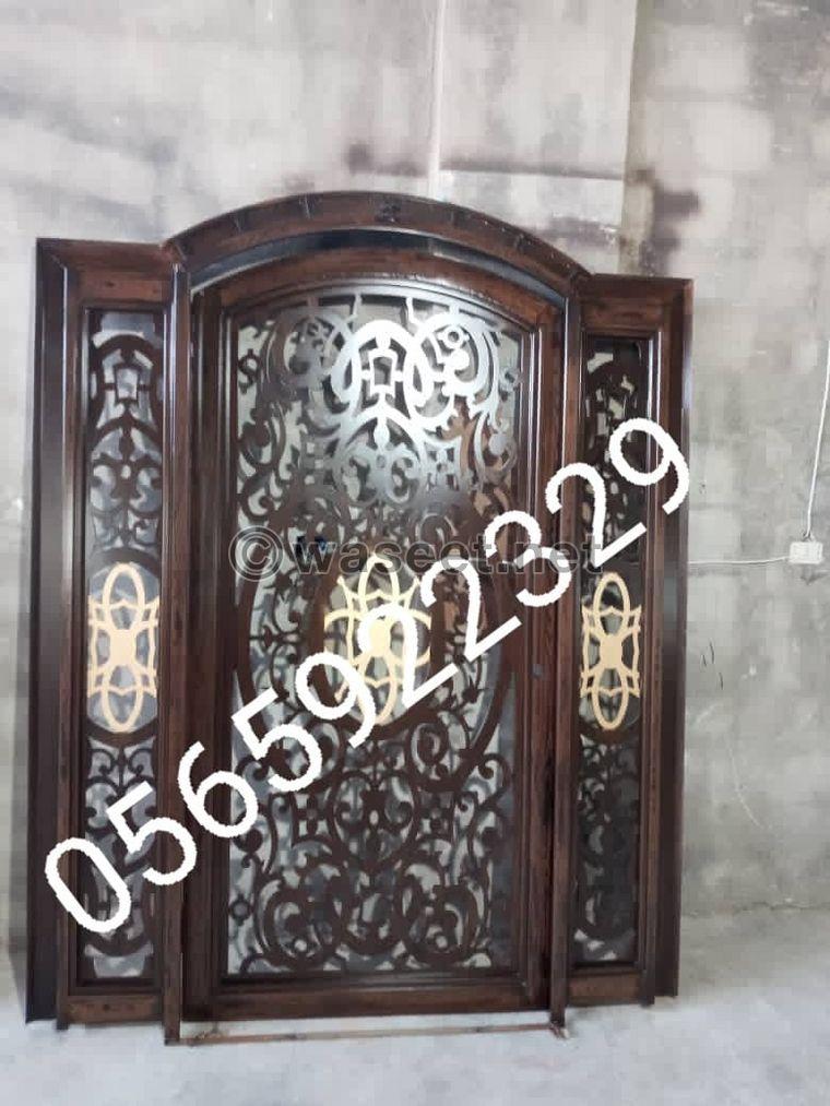 Manufacture of iron doors, powder coating, wood antiques and antiques 2