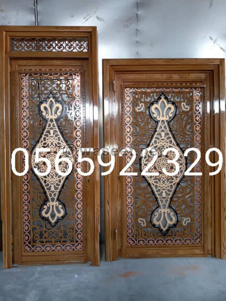 Manufacture of iron doors, powder coating, wood antiques and antiques 7