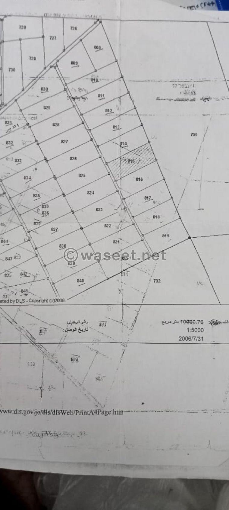 Land for sale in Jordan, south of Amman 2