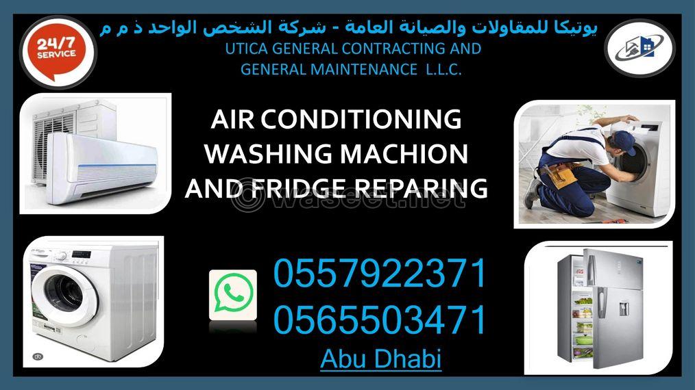 Air conditioning maintenance electronic works  plumbing works 6