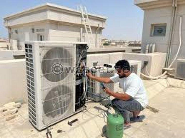 Air conditioning and electricity maintenance services 1