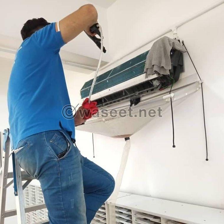 Air conditioning and electricity maintenance services 2