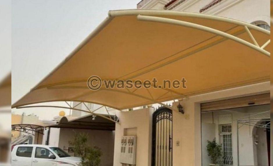 Making all kinds of awnings and sessions in Abu Dhabi  0