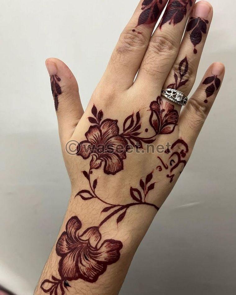 Henna painting service  10