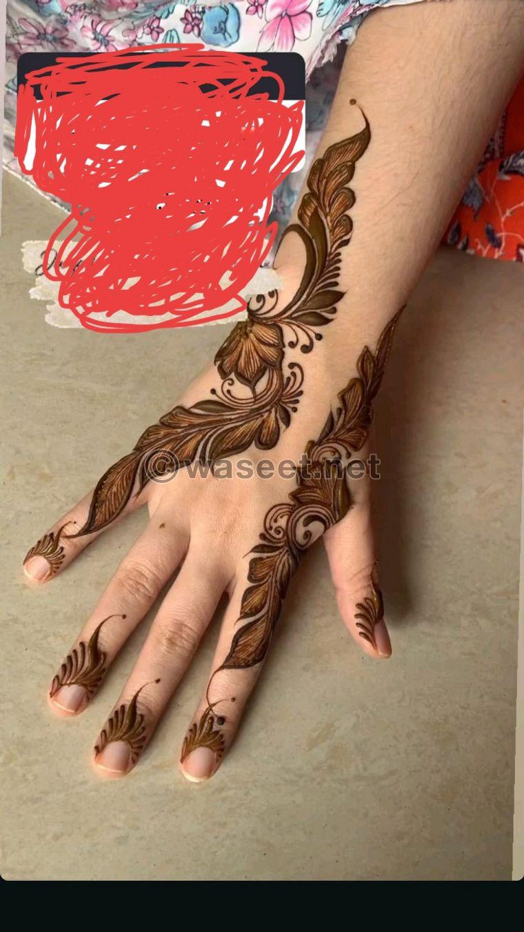 Henna painting service  11