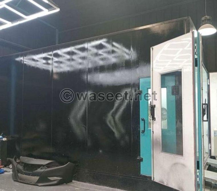 Car paint booth 3