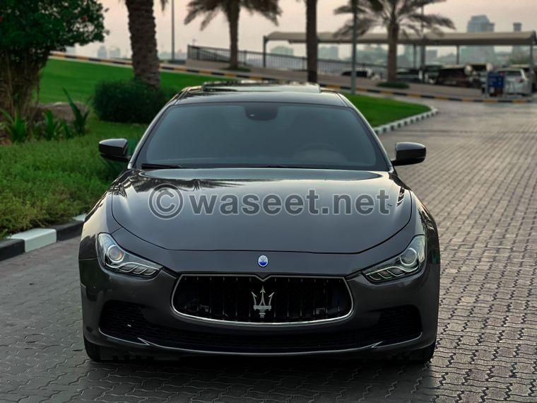 Maserati Ghibli model 2017 0