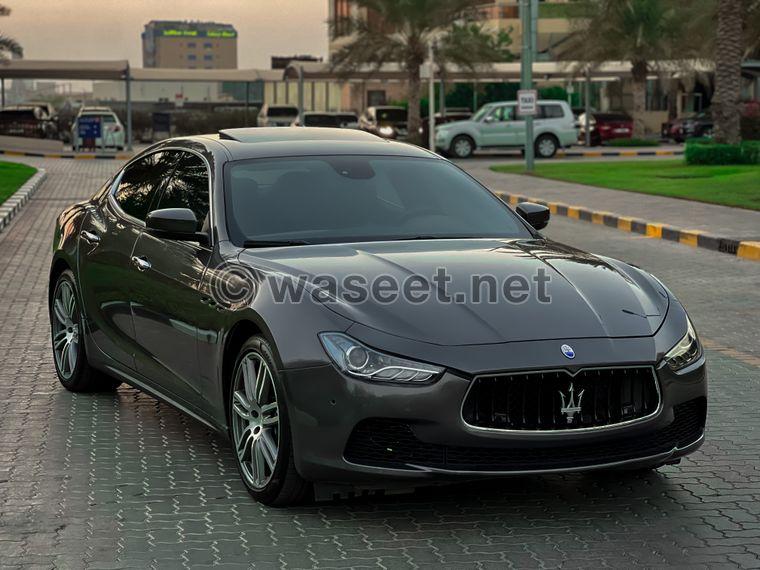 Maserati Ghibli model 2017 2