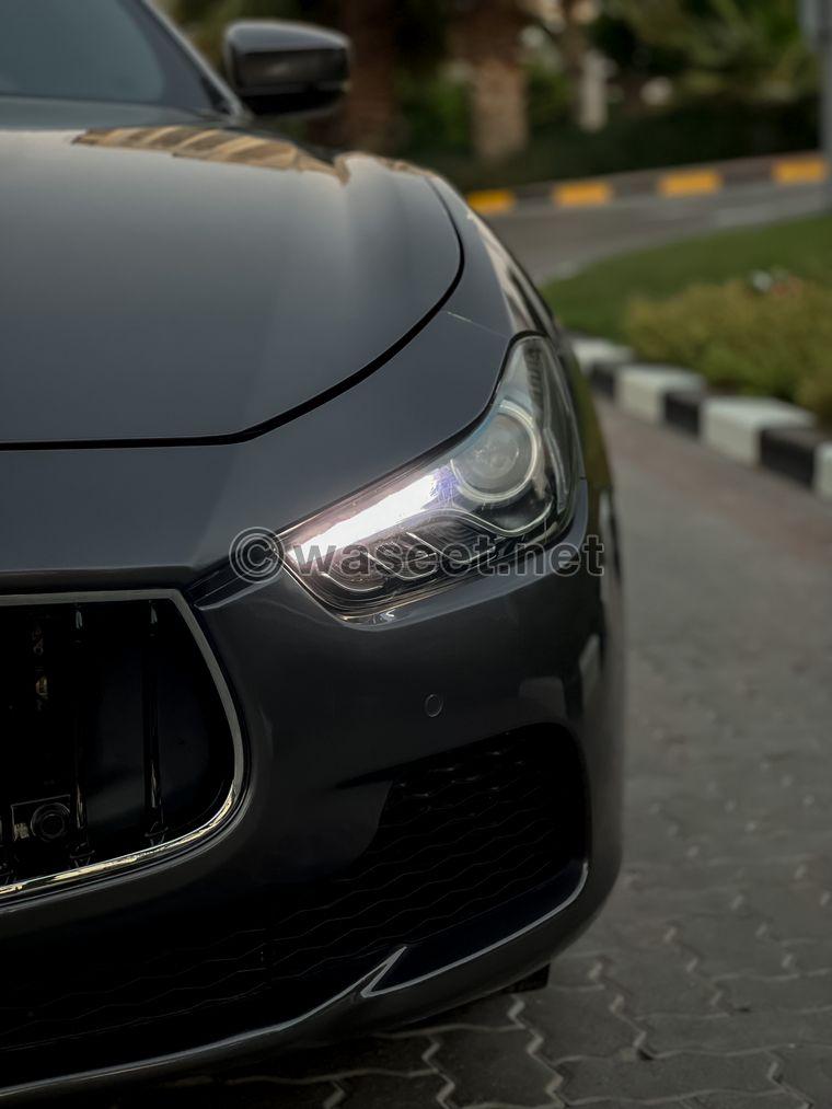 Maserati Ghibli model 2017 4