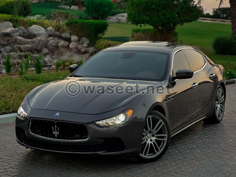 Maserati Ghibli model 2017 7