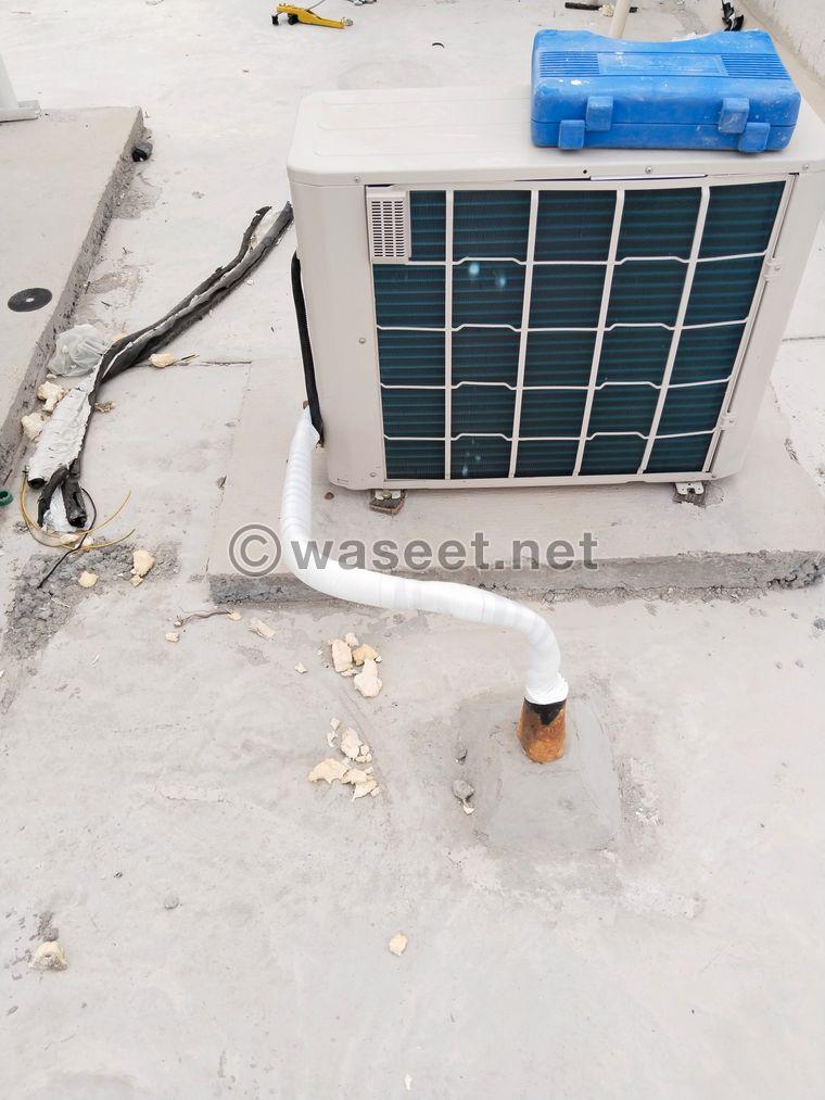 Installation and maintenance of air conditioning devices 1