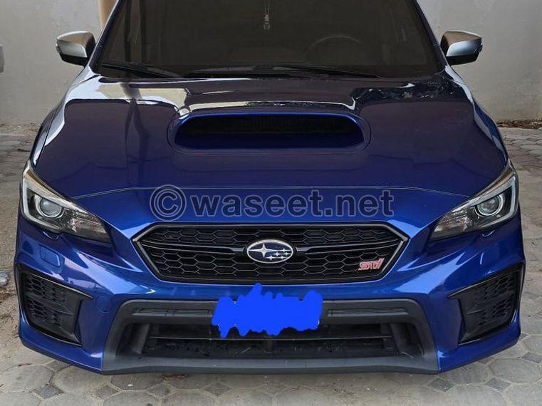 سوبارو  sti بريميوم خليجي موديل ٢٠٢٠  0