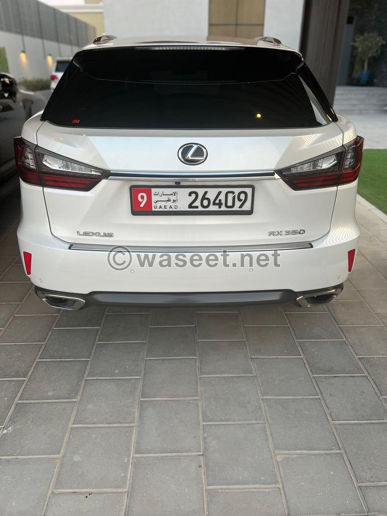 Lexus RX350 Al Futtaim 2019 2