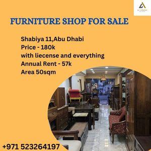 Furniture shop for Sale