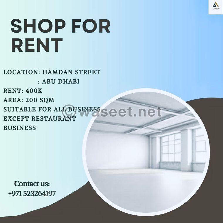 Shop for Rent 0