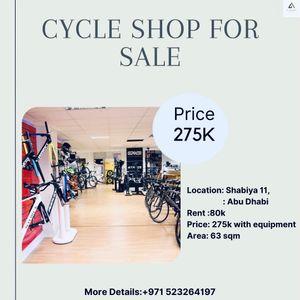 Cycle Shop for Sale