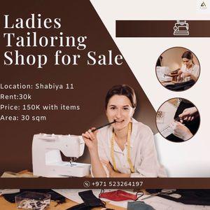 Ladies Tailoring Shop for Sale