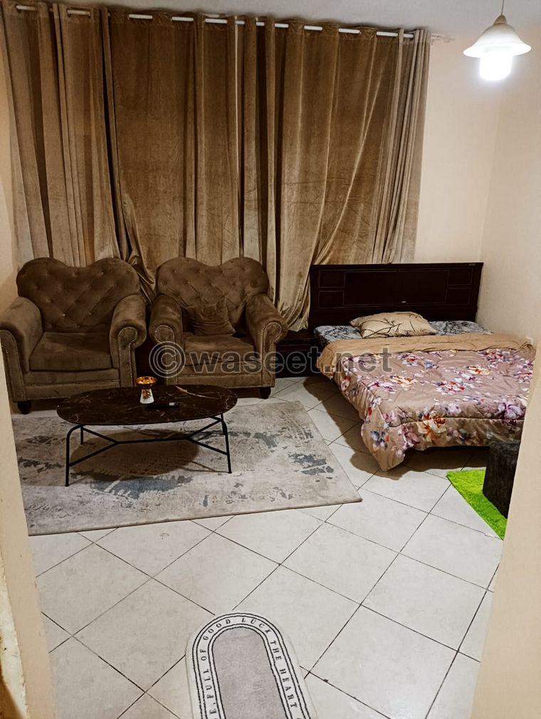 A furnished and clean studio. The price is very suitable for all  2