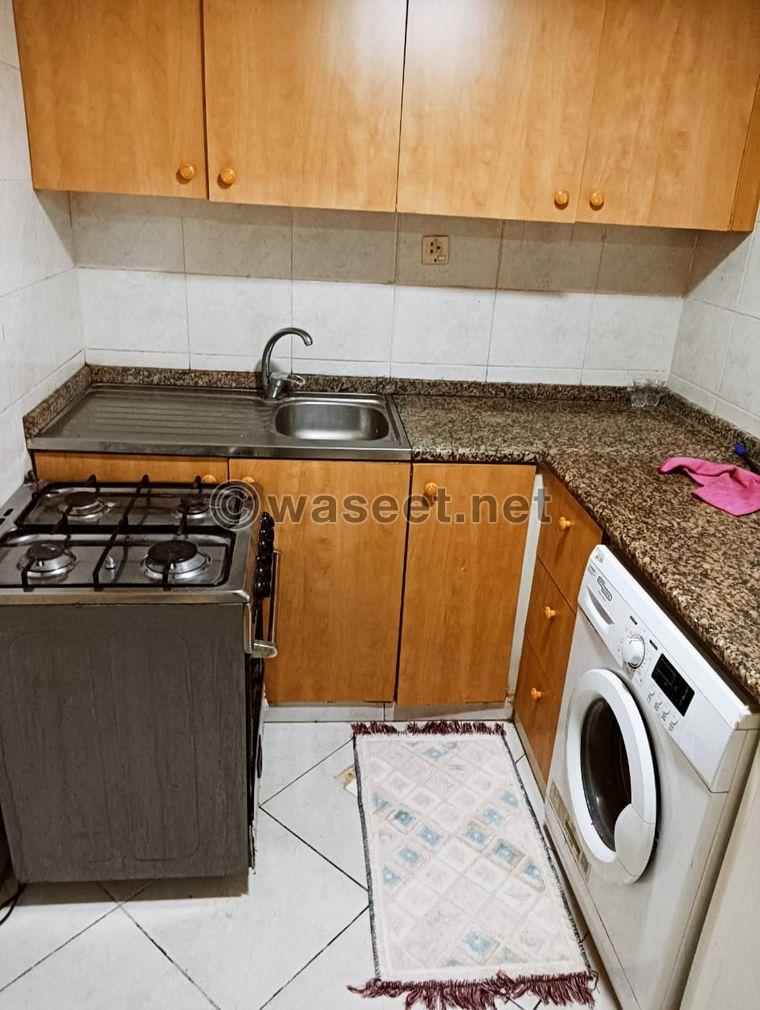 A furnished and clean studio. The price is very suitable for all  3