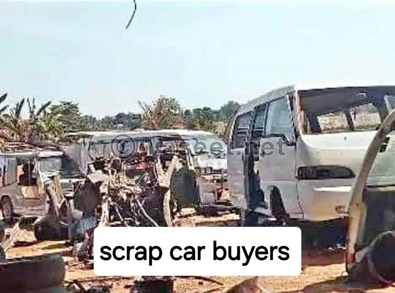 We buy all kinds of scrap cars 0