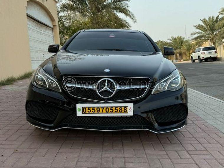 For sale: Mercedes-Benz E400 Coupe, model 2014  0