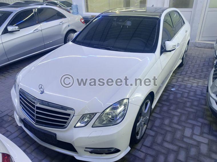 للبيع مرسيدس E350 موديل ٢٠١٣ 0