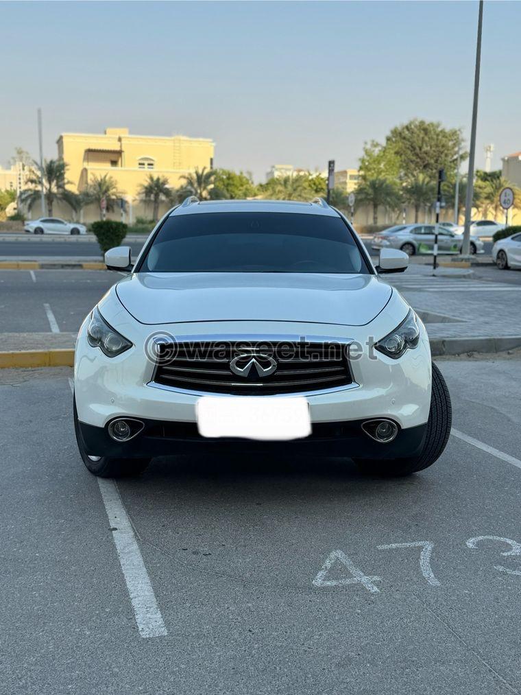 إنفينيتي QX70S موديل 2014  0