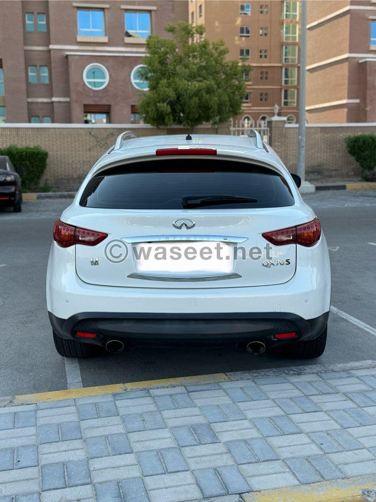 إنفينيتي QX70S موديل 2014  1