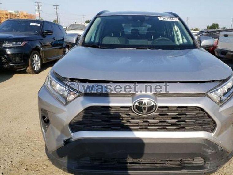 2021 TOYOTA RAV4 XLE  0