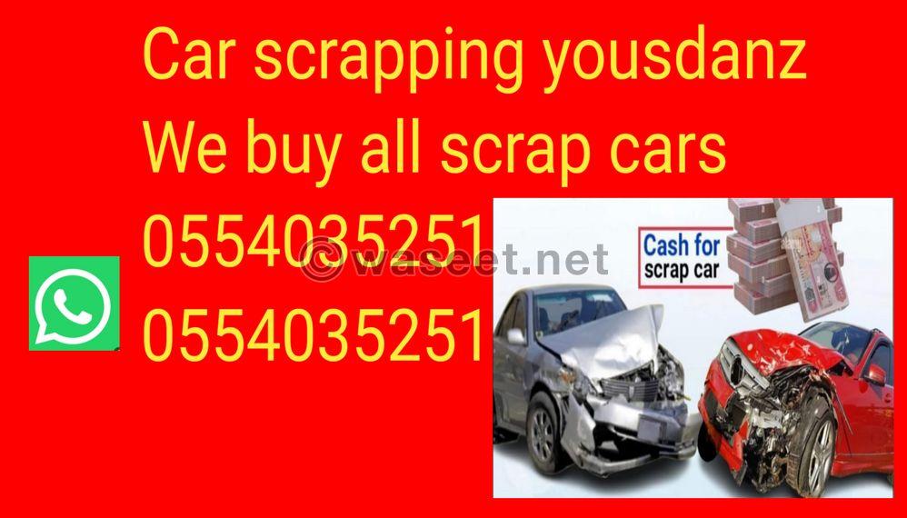 We buy all scrap cars  0