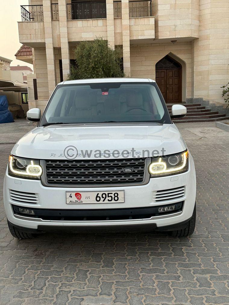 2014 Range Rover HSE GCC   2